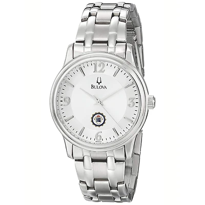 Men's Bulova  Silver Robert Morris Colonials