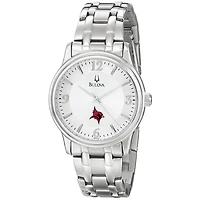 Men's Bulova  Silver St. John Fisher Cardinals