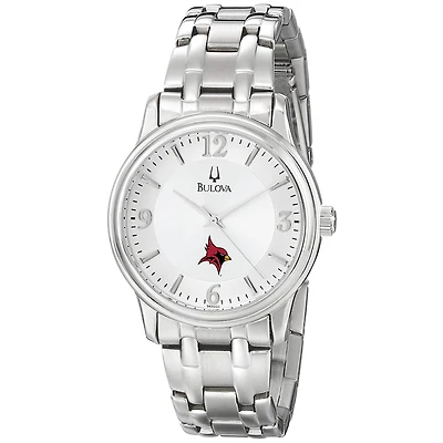 Men's Bulova  Silver St. John Fisher Cardinals