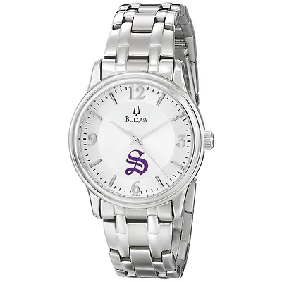 Men's Bulova  Silver Sewanee Tigers