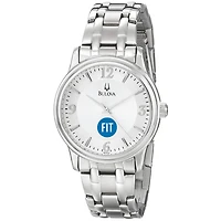 Men's Bulova  Silver SUNY Fashion Institute of Technology Tigers