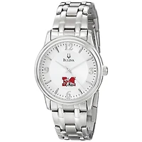 Men's Bulova  Silver Muskingum Muskies