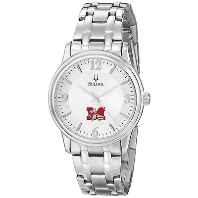 Men's Bulova  Silver Muskingum Muskies