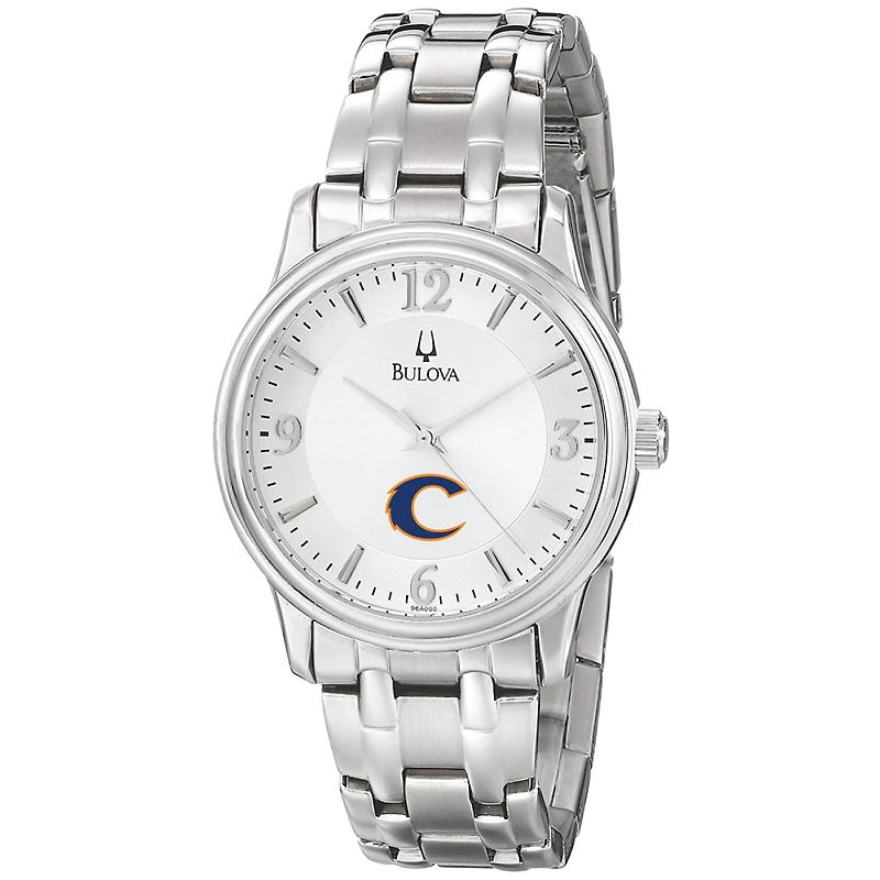 Men's Bulova  Silver Clayton State Lakers