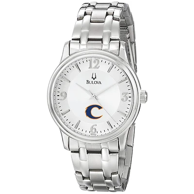 Men's Bulova  Silver Clayton State Lakers