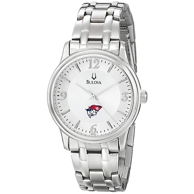 Men's Bulova  Silver Cumberlands Patriots