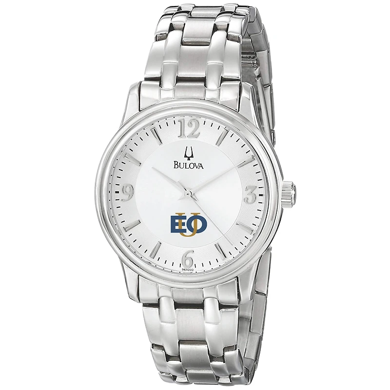 Men's Bulova  Silver Eastern Oregon Mountaineers