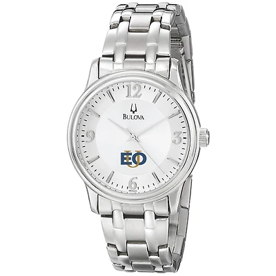 Men's Bulova  Silver Eastern Oregon Mountaineers