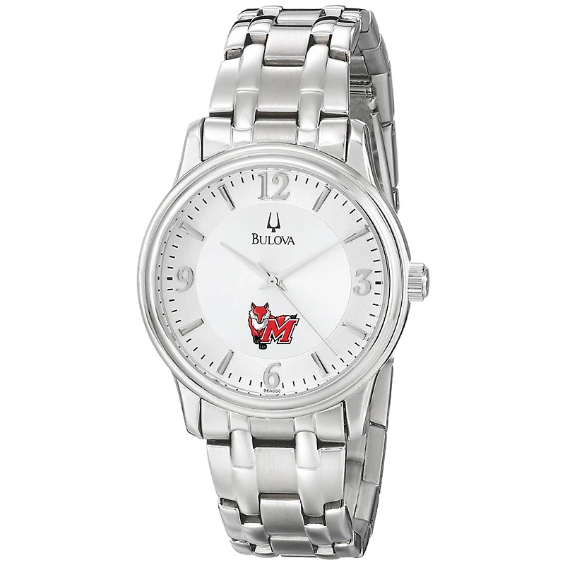 Men's Bulova  Silver Marist Red Foxes