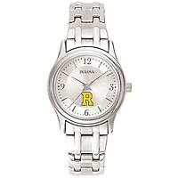 Women's Bulova Silver Rochester Yellow Jackets Stainless Steel Quartz Watch