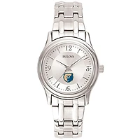 Women's Bulova Silver Morgan State Bears Stainless Steel Quartz Watch