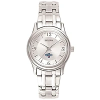 Women's Bulova Silver Saint Mary's Gaels Stainless Steel Quartz Watch