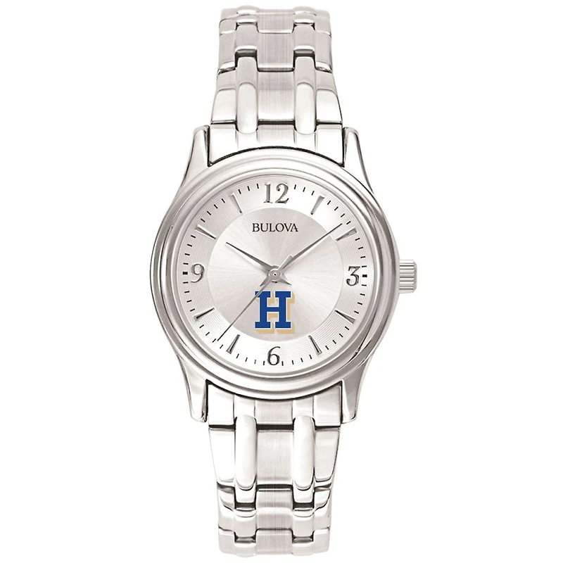 Women's Bulova Silver Hamilton Continentals Stainless Steel Quartz Watch