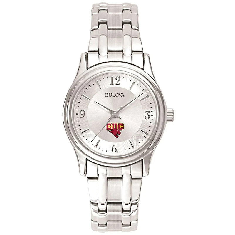 Women's Bulova Silver Concordia University (IL) Cougars Stainless Steel Quartz Watch