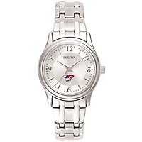 Women's Bulova Silver Cumberlands Patriots Stainless Steel Quartz Watch