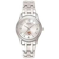 Women's Bulova Silver Seton Hill Griffins Stainless Steel Quartz Watch