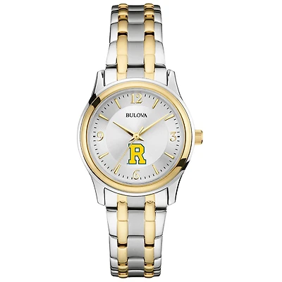 Women's Bulova Silver Rochester Yellow Jackets Classic Two-Tone Round Watch