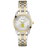 Women's Bulova Silver Rochester Yellow Jackets Classic Two-Tone Round Watch
