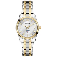 Women's Bulova Silver Saint Mary's Gaels Classic Two-Tone Round Watch