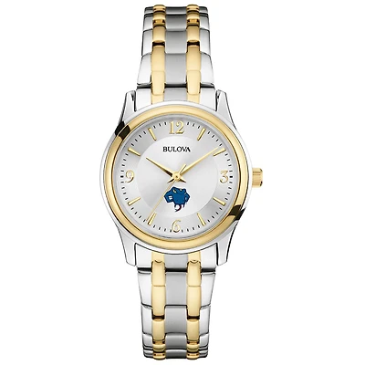 Women's Bulova Silver St. Mary's University Rattlers Classic Two-Tone Round Watch