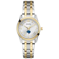 Women's Bulova Silver St. Mary's University Rattlers Classic Two-Tone Round Watch