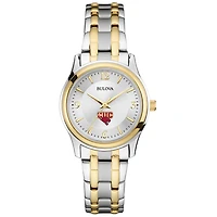 Women's Bulova Silver Concordia University (IL) Cougars Classic Two-Tone Round Watch