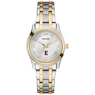 Women's Bulova Silver Elon Phoenix Classic Two-Tone Round Watch