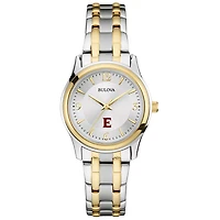 Women's Bulova Silver Elon Phoenix Classic Two-Tone Round Watch