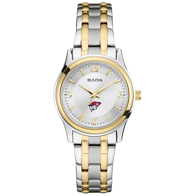 Women's Bulova Silver Cumberlands Patriots Classic Two-Tone Round Watch