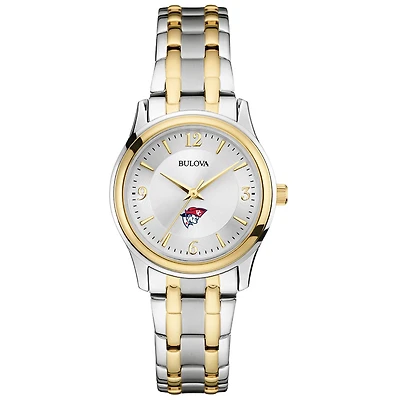 Women's Bulova Silver Cumberlands Patriots Classic Two-Tone Round Watch