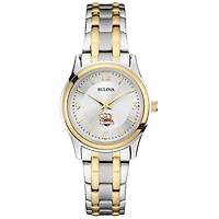 Women's Bulova Silver Seton Hill Griffins Classic Two-Tone Round Watch