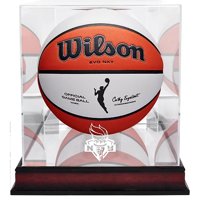 New York Liberty Mahogany Basketball Display Case