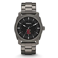 Fossil Elon Phoenix Machine Smoke Stainless Steel Watch