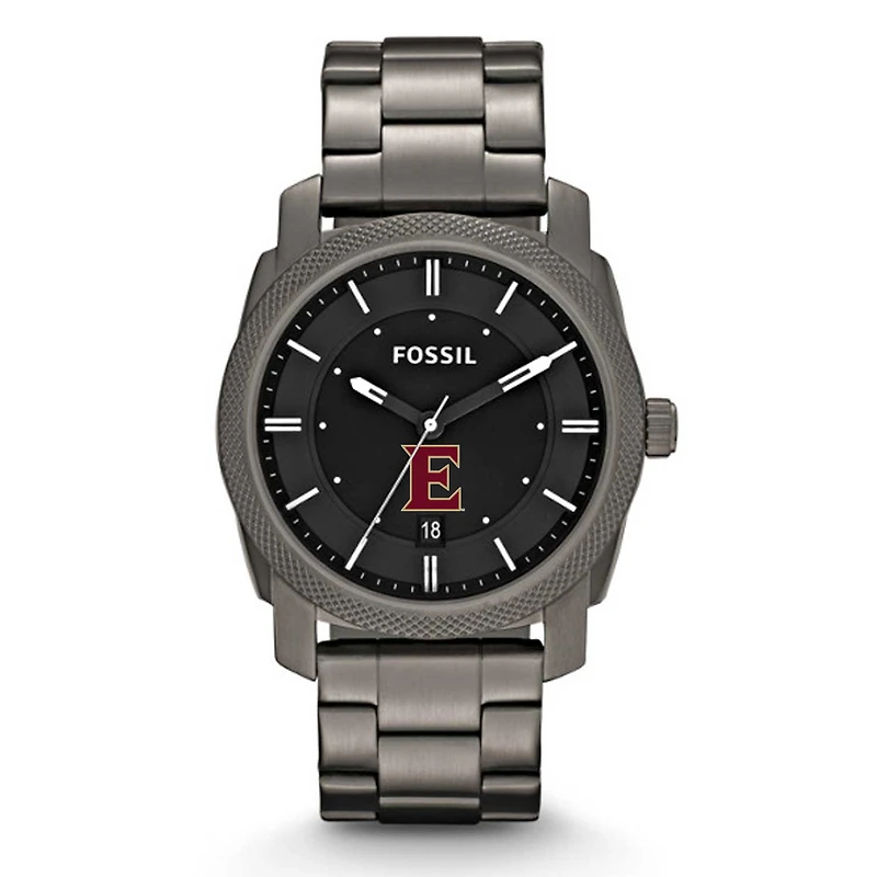 Fossil Elon Phoenix Machine Smoke Stainless Steel Watch