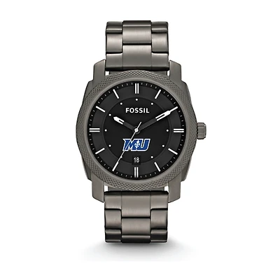 Fossil Marymount Saints Machine Smoke Stainless Steel Watch