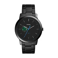 Fossil Black Binghamton Bearcats The Minimalist Slim Stainless Steel Watch