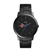 Fossil Black Saint Mary's Gaels The Minimalist Slim Stainless Steel Watch