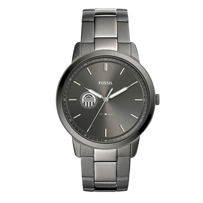 Fossil Longwood Lancers The Minimalist Three-Hand Smoke Watch