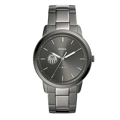 Fossil Longwood Lancers The Minimalist Three-Hand Smoke Watch