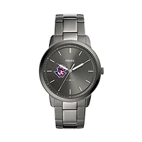 Fossil Evansville Purple Aces The Minimalist Three-Hand Smoke Watch
