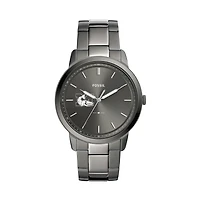 Fossil Muskingum Muskies The Minimalist Three-Hand Smoke Watch