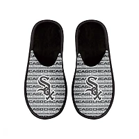 Men's FOCO Chicago White Sox Scuff Logo Slide Slippers
