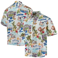 Men's Reyn Spooner White Toronto Blue Jays Scenic Button-Up Shirt