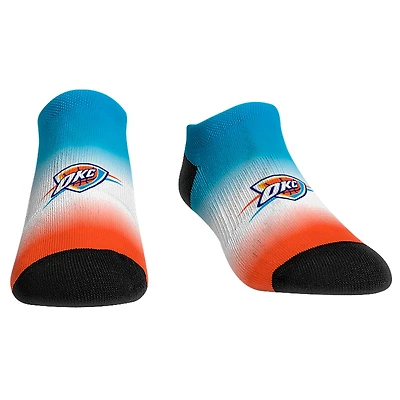 Women's Rock Em Socks Oklahoma City Thunder Dip-Dye Ankle Socks