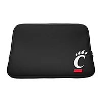 Black Cincinnati Bearcats Soft Sleeve Laptop Case