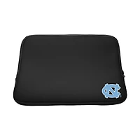 Black North Carolina Tar Heels Logo Soft Sleeve Laptop Case