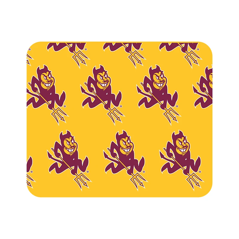 Gold Arizona State Sun Devils Repeat Logo Mouse Pad