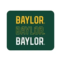 Green Baylor Bears Wordmark Logo Mouse Pad