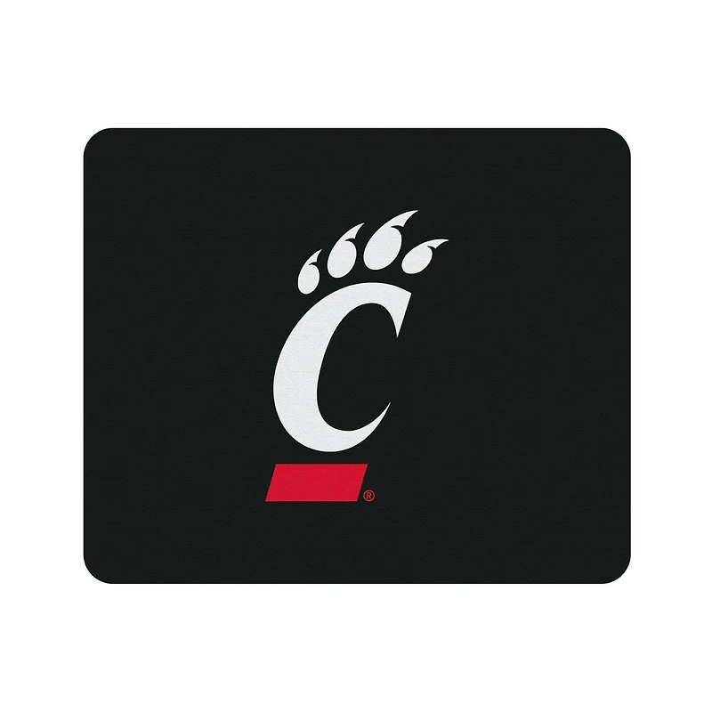 Black Cincinnati Bearcats Primary Logo Mouse Pad