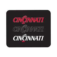Black Cincinnati Bearcats Wordmark Logo Mouse Pad